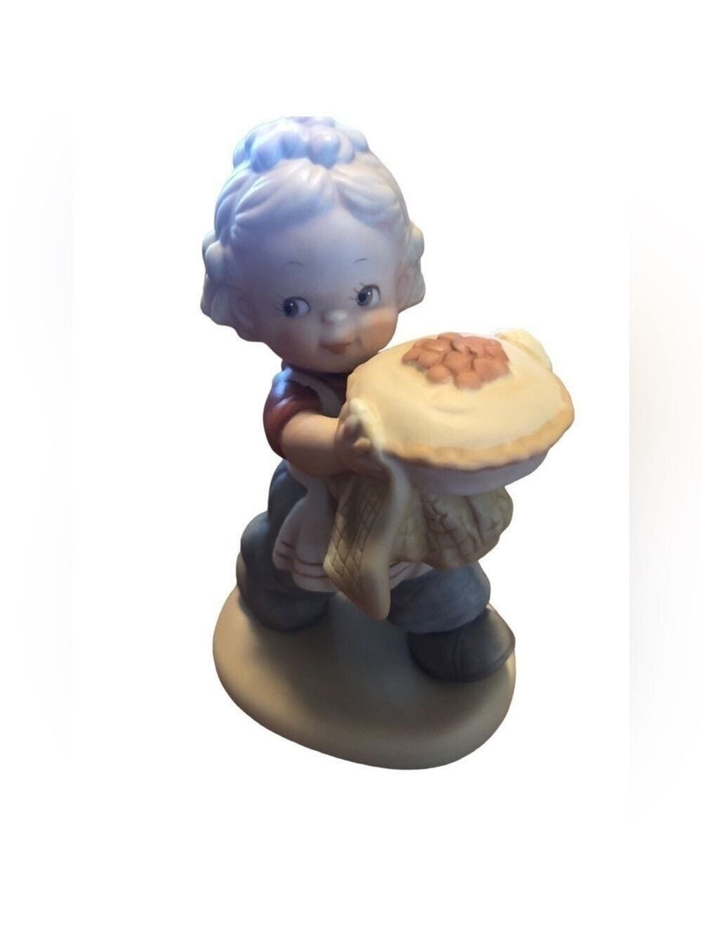 Enesco “As Good As His Mother Ever Made” Porcelain Figurine 89’